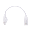 cable de parcheo slim utp cat6 20 cm blanco diámetro reducido (28 awg)