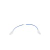cable de parcheo slim utp cat6 30 cm azul diámetro reducido (28 awg)