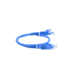 cable de parcheo utp cat6 0.5 m azul
