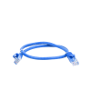 cable de parcheo utp cat6 0.5 m azul
