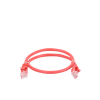 cable de parcheo utp cat6 0.5 m rojo