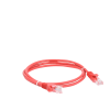 cable de parcheo utp cat6 0.5 m rojo