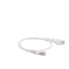 cable de parcheo utp cat6 0.5 m blanco