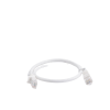 cable de parcheo utp cat6 0.5 m blanco