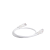 cable de parcheo utp cat6 0.5 m blanco