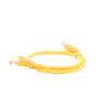 cable de parcheo utp cat6 0.5 m amarillo