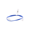 cable de parcheo slim utp cat6 1 metro, azul, diámetro reducido (28 awg)