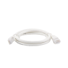 cable de parcheo utp cat6 1 m blanco