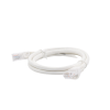 cable de parcheo utp cat6 1 m blanco