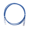 cable de parcheo slim utp cat6 1.5 m azul diámetro reducido (28 awg)