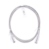 cable de parcheo slim utp cat6 1.5 m gris diámetro reducido (28 awg)