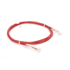 cable de parcheo slim utp cat6 1.5 m rojo diámetro reducido (28 awg)