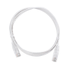 cable de parcheo slim utp cat6 1.5 m blanco diámetro reducido (28 awg)