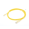cable de parcheo slim utp cat6 2 m amarillo diámetro reducido (28 awg)