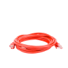 cable de parcheo utp cat6 3.0m. rojo