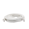 cable de parcheo utp cat6 3.0 m blanco