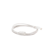 cable de parcheo slim utp cat6 3 m blanco diámetro reducido (28 awg)