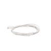 cable de parcheo slim utp cat6 3 m blanco diámetro reducido (28 awg)