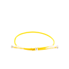 cable de parcheo slim utp cat6a 0.5 m amarillo, diámetro reducido (28 awg)
