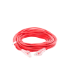cable de parcheo slim utp cat6a 10 m rojo diámetro reducido (28 awg)