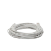 cable de parcheo slim utp cat6a 10 m blanco, diámetro reducido (28 awg)