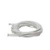 cable de parcheo slim utp cat6a 1 m blanco, diámetro reducido (28 awg)