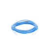 cable de parcheo slim utp cat6a 3 m azul, diámetro reducido (28 awg)