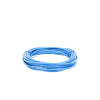 cable de parcheo slim utp cat6a 3 m azul, diámetro reducido (28 awg)