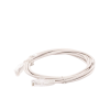 cable de parcheo slim utp cat6a 3 m gris, diámetro reducido (28 awg)