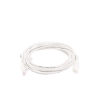cable de parcheo slim utp cat6a 5 m blanco, diámetro reducido (28 awg)