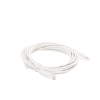 cable de parcheo slim utp cat6a 5 m blanco, diámetro reducido (28 awg)