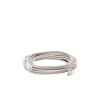 cable de parcheo slim utp cat6a 7 m gris, diámetro reducido (28 awg)