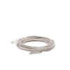 cable de parcheo slim utp cat6a 7 m gris, diámetro reducido (28 awg)
