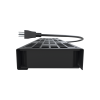 kit de 3 ventiladores 110 vca (12 x 12 cm) con clavija para gabinete de piso