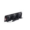 kit de 3 ventilador 110 vca (12 x 12 cm) con clavija 5 15p. para instalación en postes rack