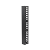 organizador de cable vertical de 21 unidades rack sencillo, compatible con racks serie eirl y eiqr