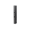 organizador de cable vertical de 21 unidades rack sencillo, compatible con racks serie eirl y eiqr