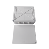 caja de conexiones impermeable ip65, 12 entradas, dimensiones 300 x 250 x 120 mm, para instalaciones industriales, comerciales y residenciales, incluye tornillería para su instalación