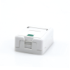 caja de pared con 1 puerto keystone, no incluye jack