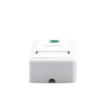 caja de pared con 1 puerto keystone, no incluye jack