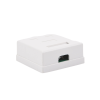 caja de pared con jack utp cat5e y jack rj11 telefónico