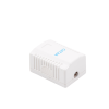 caja de pared con 1 puerto, incluye 1 jack utp cat6a