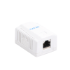caja de pared con 1 puerto, incluye 1 jack stp cat6a