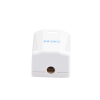 caja de pared con 1 puerto, incluye 1 jack stp cat6a
