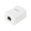 caja de pared con 1 puerto, incluye 1 jack stp cat6a