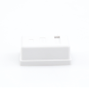 caja de pared con 1 puerto keystone, incluye jack cat5e