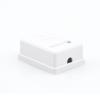 caja de pared con 1 puerto keystone, incluye jack cat5e