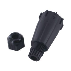 conector tipo glándula industrial para proteger conexiones de red