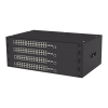 gabinete para montaje en pared liviano, 4 unidades de rack, profundidad máxima de trabajo 250 mm, se envía el gabinete armado.