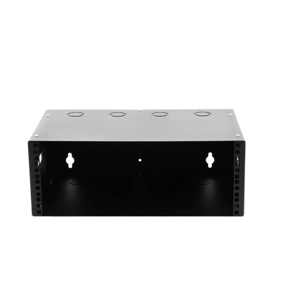 gabinete para montaje en pared liviano, 4 unidades de rack, profundidad máxima de trabajo 250 mm, se envía el gabinete armado. gabinete para montaje en pared liviano, 4 unidades de rack, profundidad máxima de trabajo 250 mm, se envía el gabinete armado.